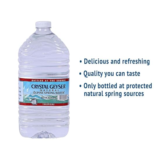 Crystal Geyser, Alpine Spring Water, 128 Fl Oz