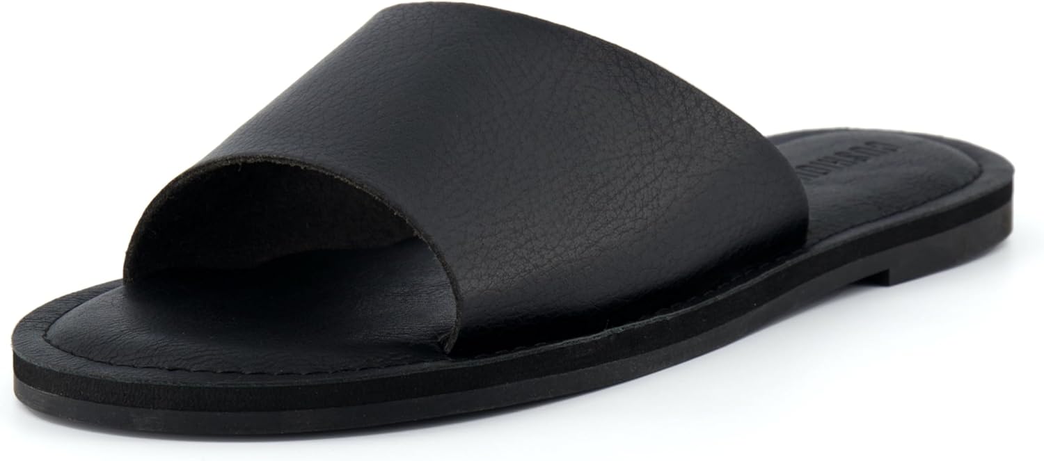 CUSHIONAIRE Women’s Carly slide Sandal with Memory Foam
