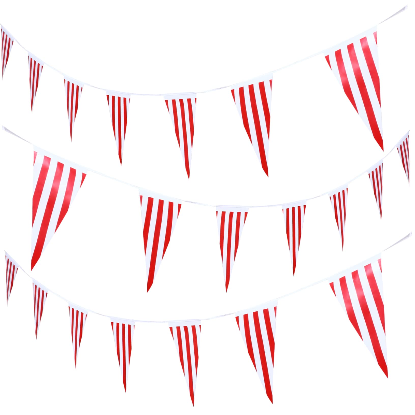 ULTECHNOVO 9piezas Banderines De Fiesta De De Rayas y Decoración Para De Adornos Colgantes Para Cumpleaños y Celebraciones