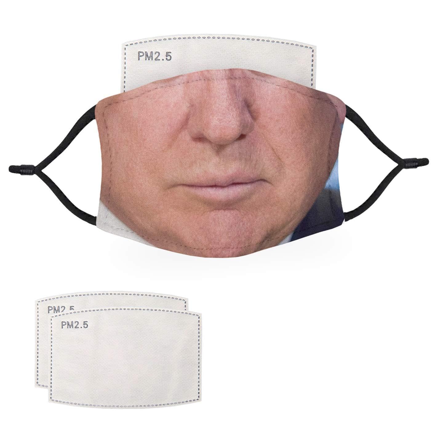 McMug - The Famous Faces Collection - Face Masks - 2 Filters Included, The Clown, Adult - 12cm x 18cm
