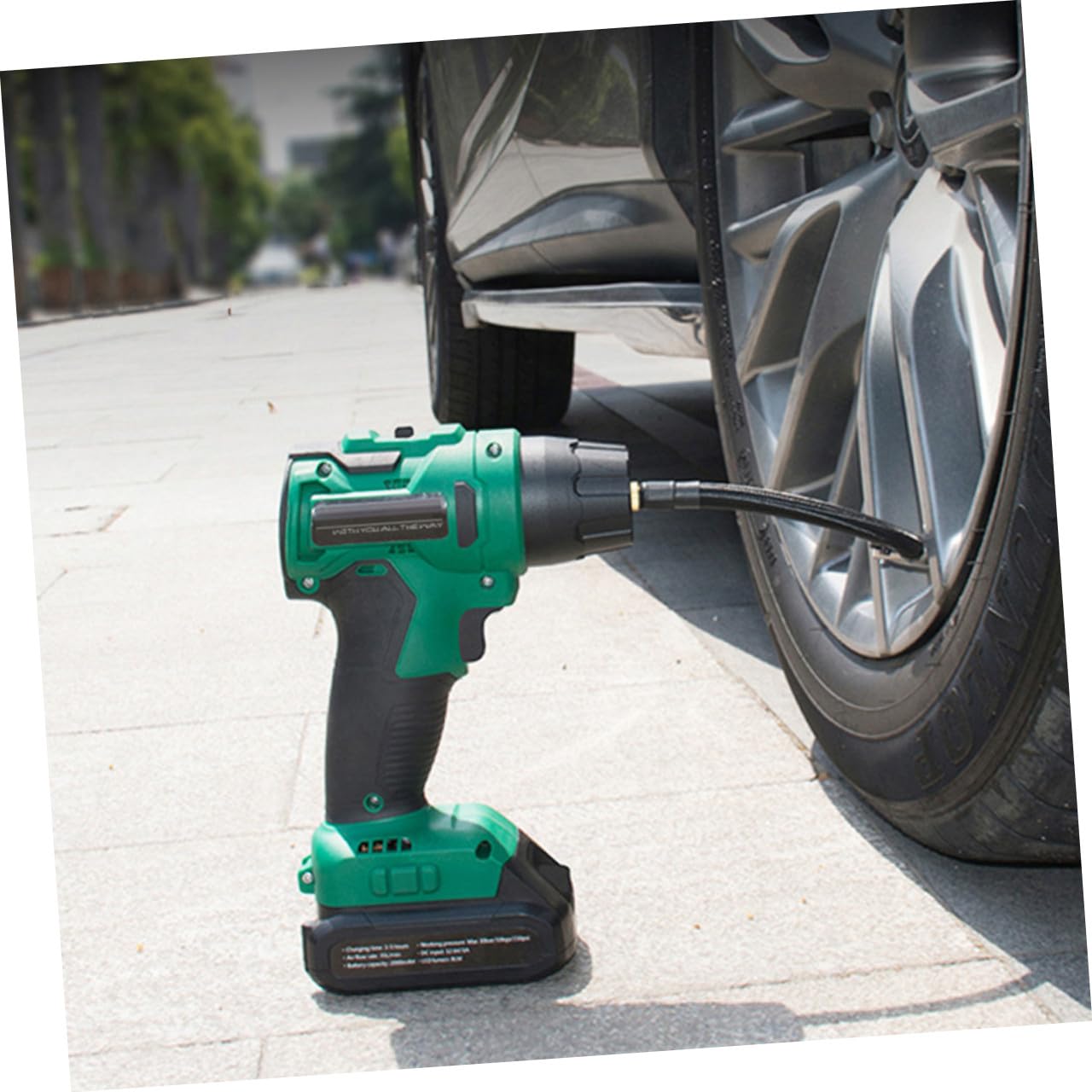 Portable Air Pump inflador neumaticos Inflador de neumáticos inalámbrico inflador neumáticos inflador de Coche portátil inflador inalámbrico Bomba Inflable Auto Bomba de Aire