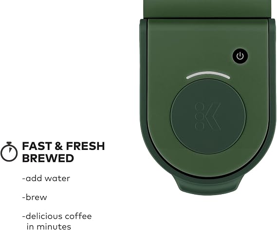 Keurig K-Mini Single Serve Coffee Maker, Evergreen