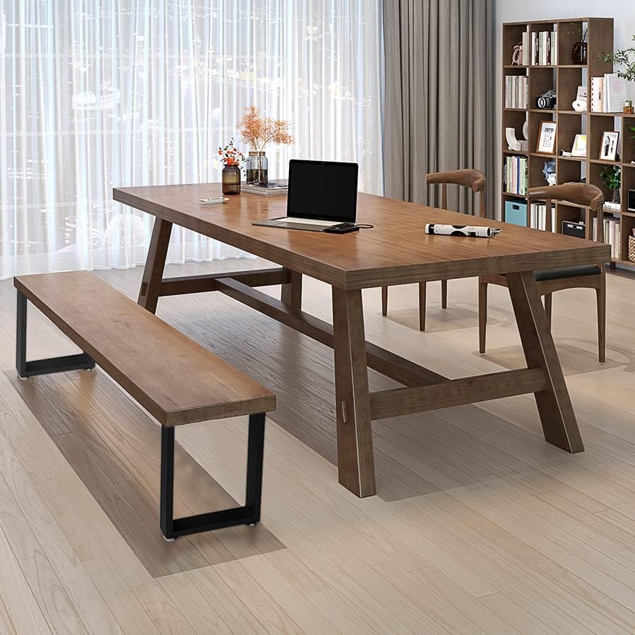 Miniatura 5 de Patas de Metal para Muebles de 16" con Pies Ajustables - Escritorio, Mesa de Café, Patas de Banco, DIY para Mesa Auxiliar, Mesita de Noche, Silla