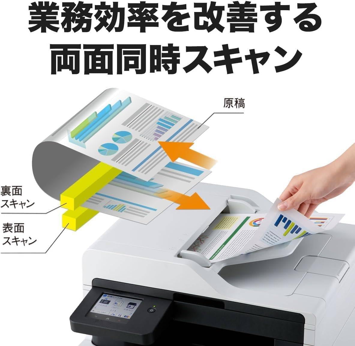 Amazon.co.jp: A4 カラーレーザー複合機 (FAX/無線・有線 LAN/ADF/両面