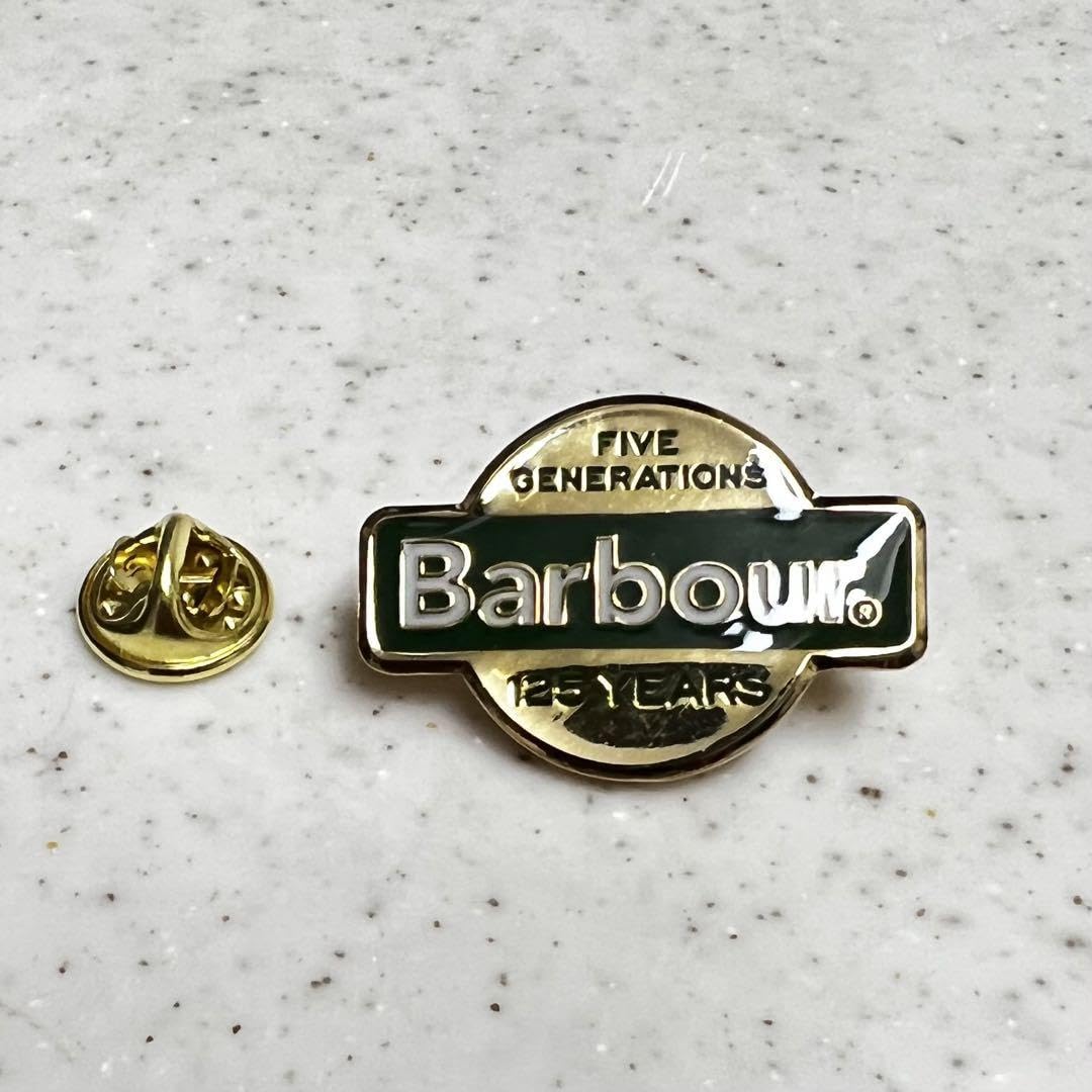 barbour 125周年モデル新品未使用タグ付きバッチセット