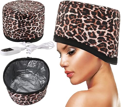 Miniatura 6 de Gorro térmico para acondicionamiento profundo, vaporizador de cabello, sombrero de cuidado térmico eléctrico, tratamiento de cuero cabelludo