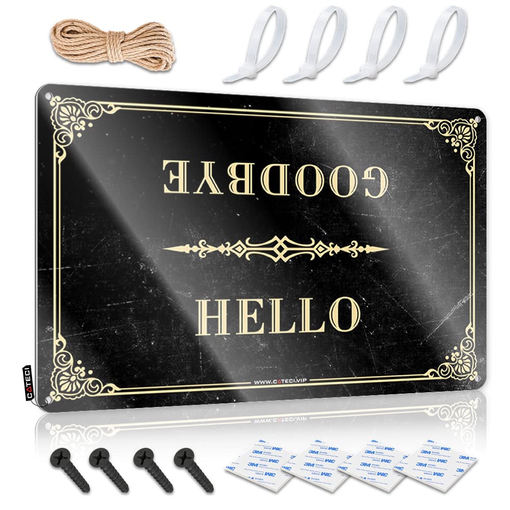 Hello Goodbye Bathroom Stuff Decorative - Vintage Wall Decor Soft Bath Vintage Wall Art(30X40CM)