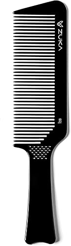 Miniatura 2 de Zuka CC1 Professional Clipper Peine  Hecho a mano de ebonita orgánica con dientes de corte de diamante, ideal para recortar sobre peine y