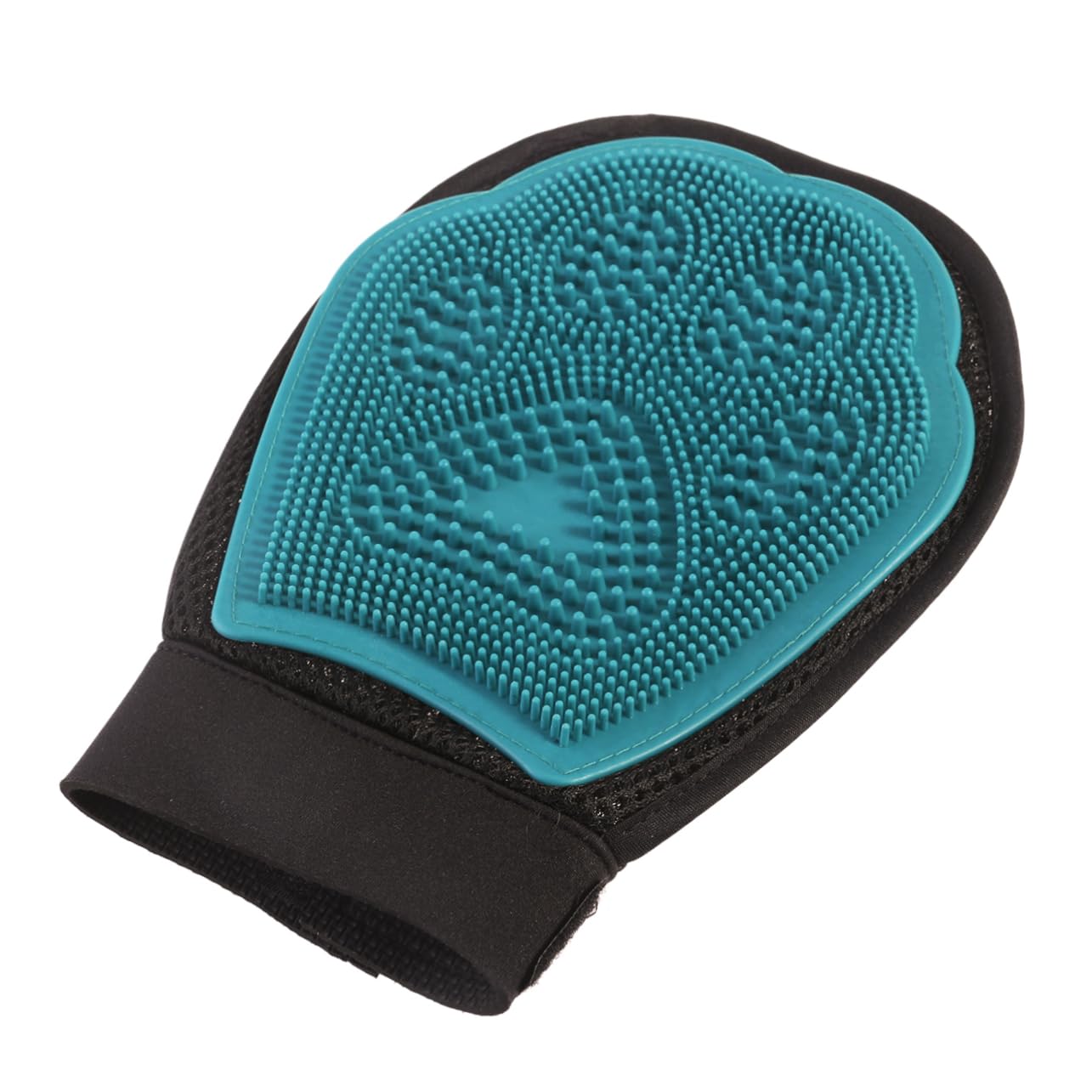 COLLBATH Pet Glooming Gloves for Dogs Cats Breathable Mesh Glove for Easy Hair Removal