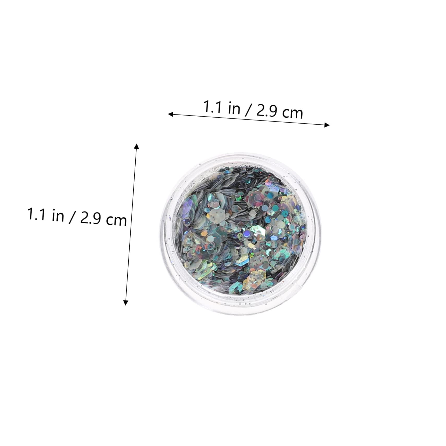 SOESFOUFU Luminous Sequins 12 Colors Neon Face Glitter Gel Body Glitter Sequins Highlighters for Girls