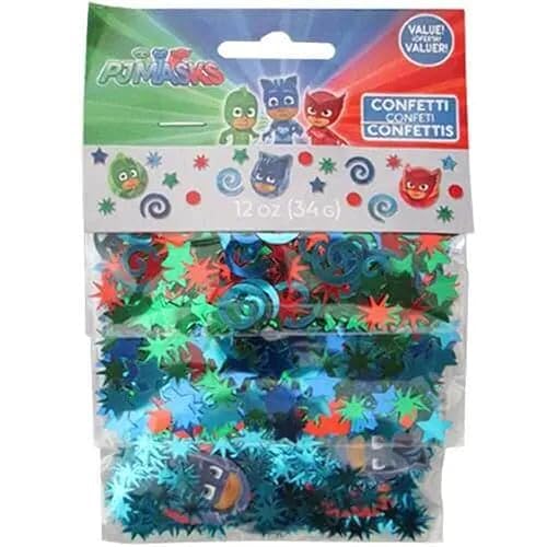 amscan 3674 PJ Masks - Confeti de valor, recuerdo de fiesta, multicolor