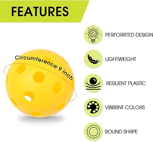 Miniatura 9 de Avesfer Pelotas de béisbol de práctica antigrietas Pelotas de béisbol de plástico suave para entrenamiento de bateo en interiores y exteriores,