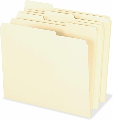 Miniatura 3 de Pendaflex Carpetas de archivos Smart Shield, tamaño carta, manila, pestañas de corte de 13