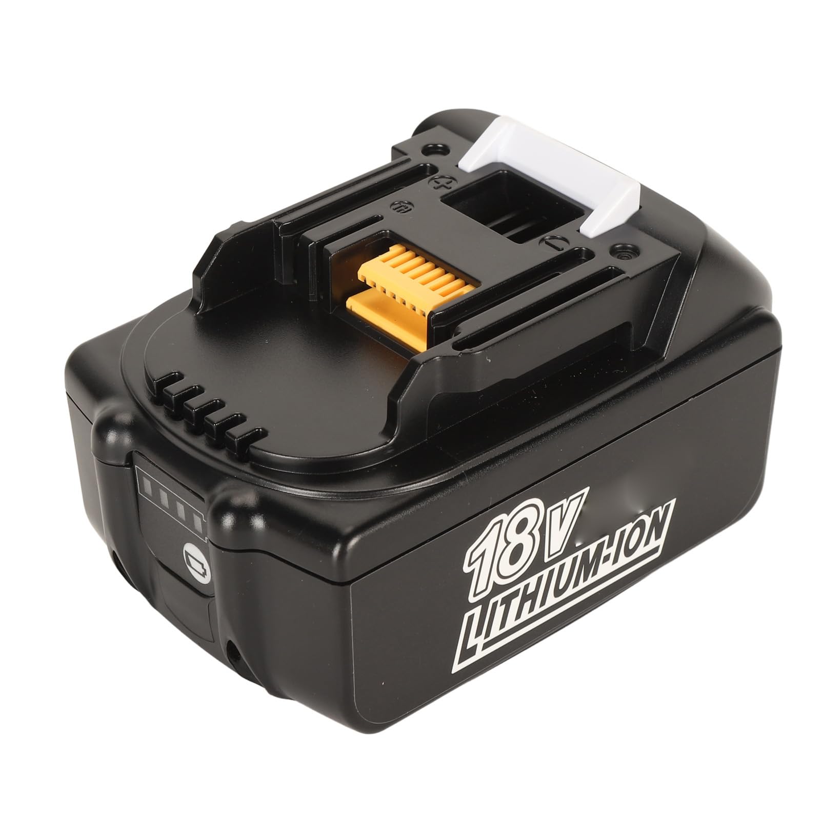 EMUKOEP Batería de Repuesto de Iones de Litio para Herramienta Eléctrica de 18 V con Capacidad de 5000 MAh para BL1845 194205 3 400, Múltiples Protecciones, Uso Duradero