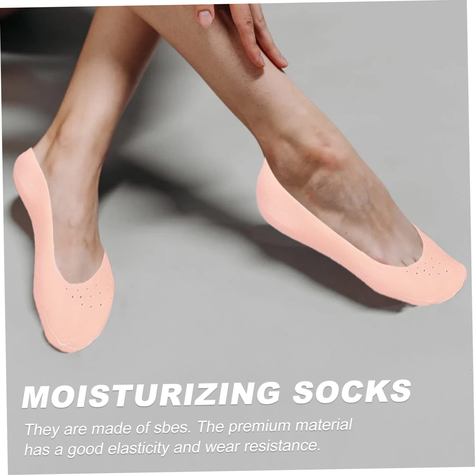 Ipetboom Moisturizing Socks for Women Anti-Cracking Foot Covers Moisturizing Socks Foot Protection Covers Pairs Sebs
