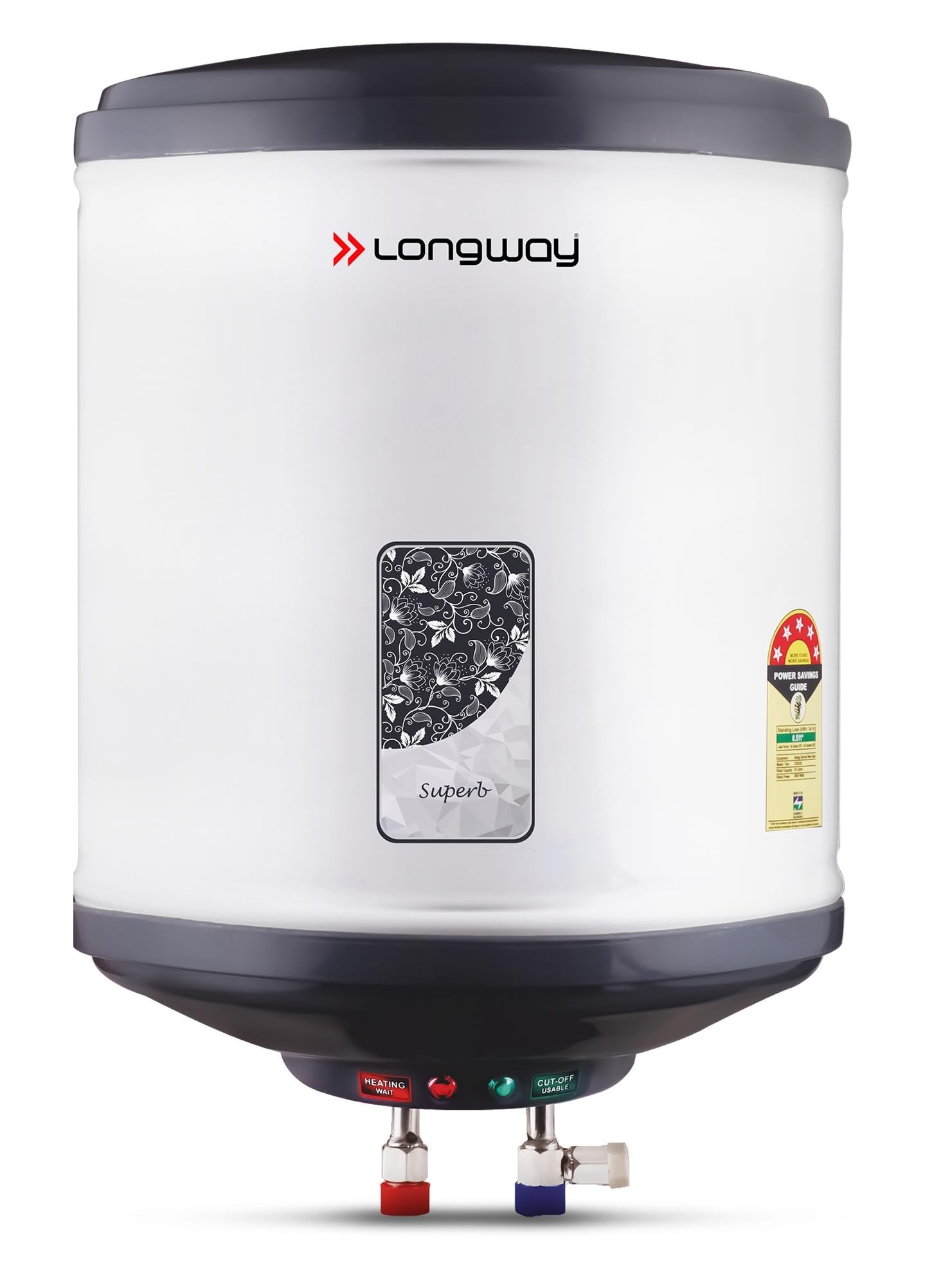Longway 10 Liters 5 Star Rated Automatic Storage Water Heater for Home | Water Geyser | Electric Geyser with Multiple Safety System & Anti-Rust Coating | 5 Years Warranty on Tank | Gray-image-46