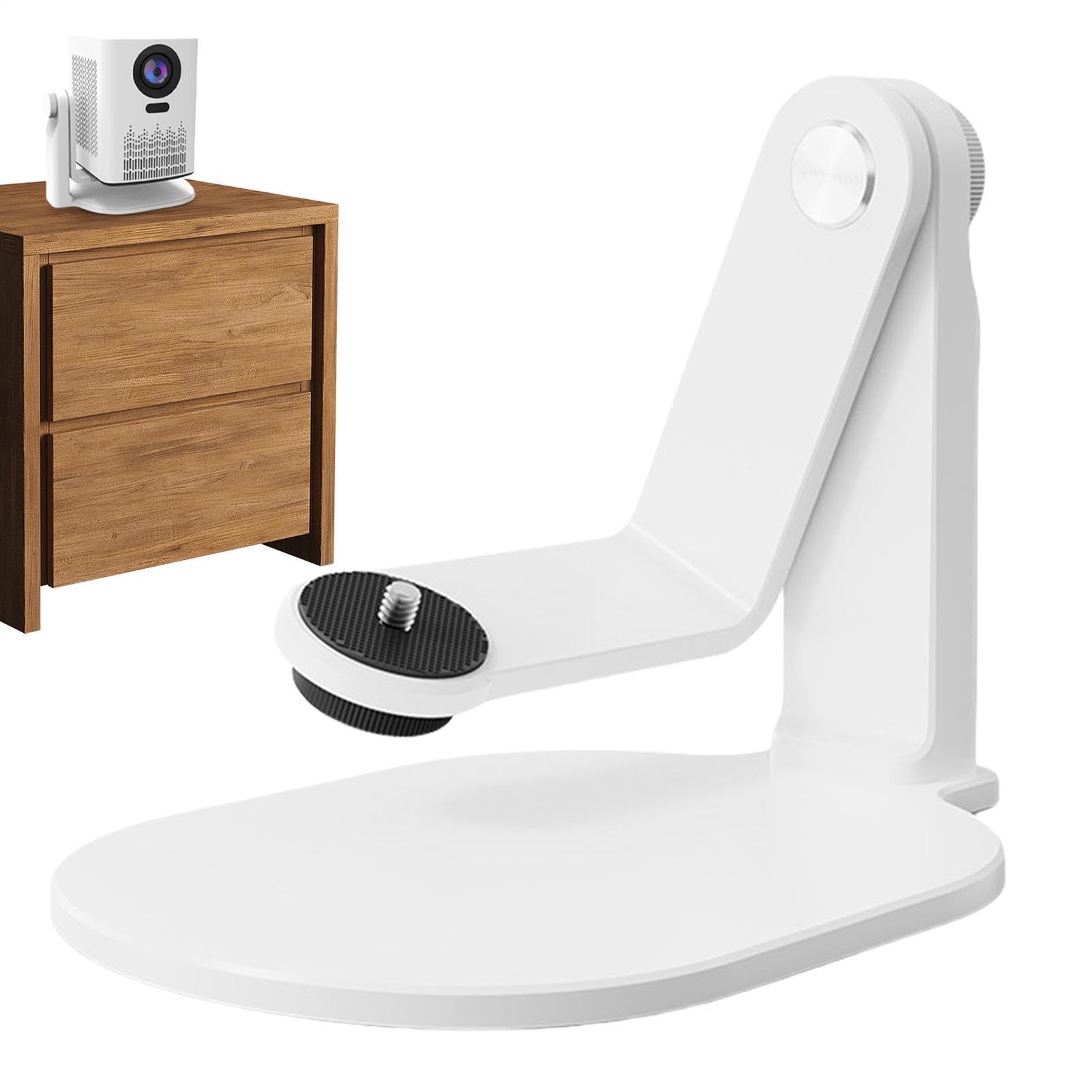 Soporte para proyector de escritorio con inclinación ajustable contra distorsión de imagen