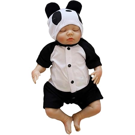 Amazon Co Jp Morytrade リボーン 人形 赤ちゃん ベビー 乳児 新生児 リアル 50cm 1 3 パンダ ベビー マタニティ