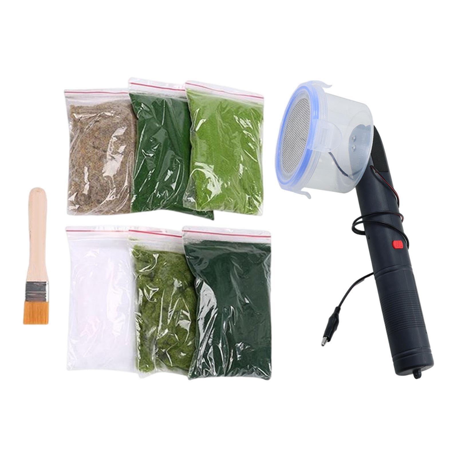 Kit di accessori per modellismo artigianale, creazione di splendide scene di modelli architettonici e floccaggio di Per erba, forte capacità di
