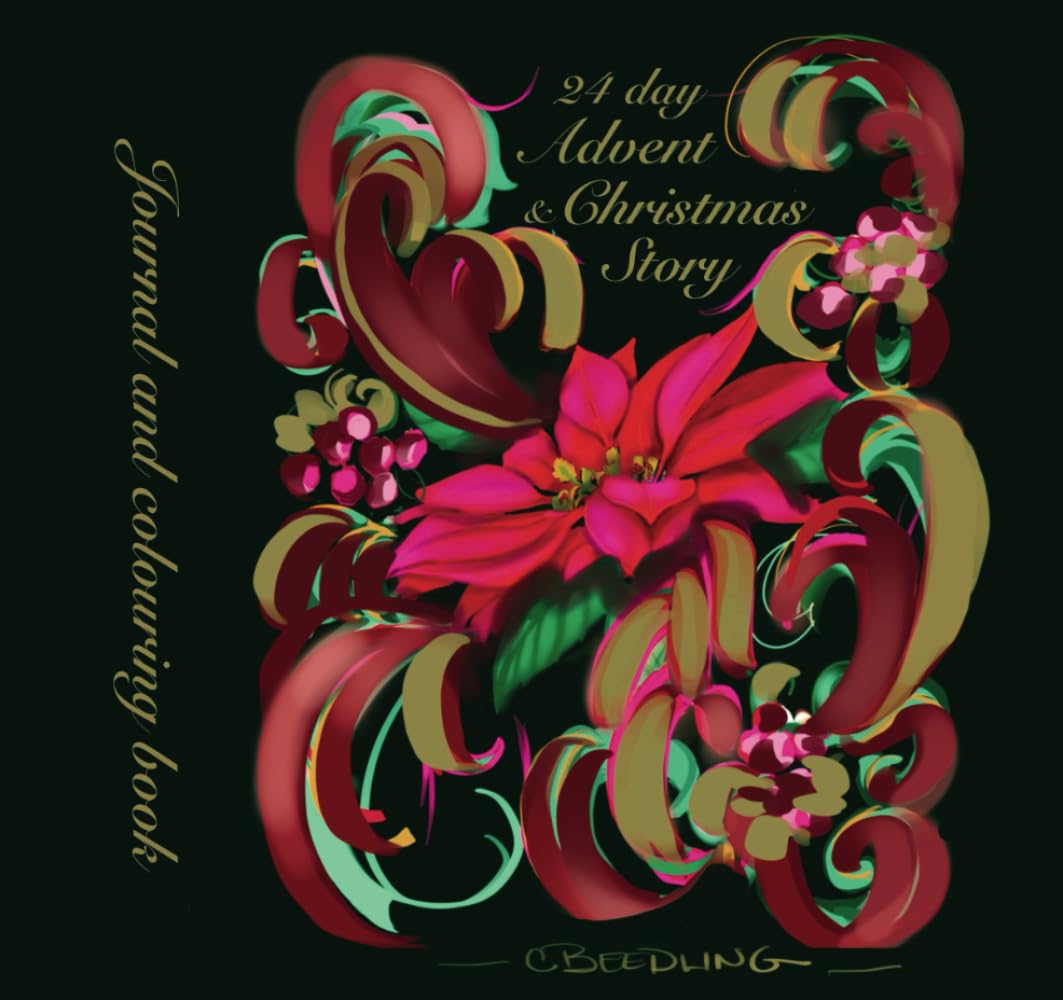 24 day Advent & Christmas Story: Journal and colouring book