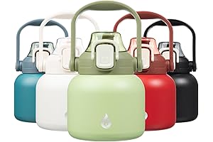 Premium Insulated Water Bottles with Straw-20 oz