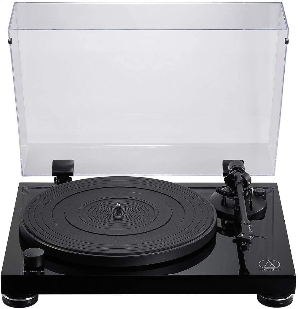 Audio-Technica LPW50PB Manual Belt Drive Turntable Piano Black