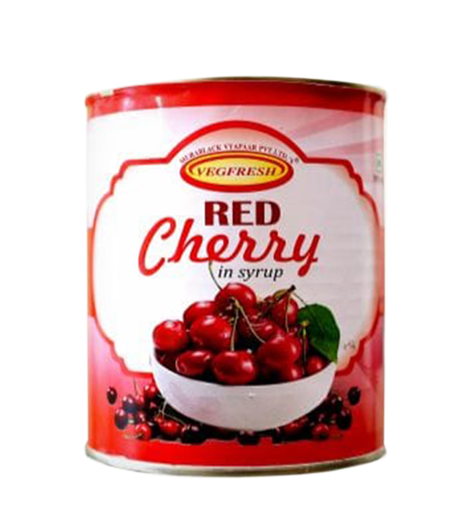 Konfiz Vegfresh Red Cherry in Syrup – Premium Whole Red Cherries, 840g Tin (Drained Weight 425g) – Juicy & Sweet – Ideal for Cakes, Ice Cream, Mocktails, Baking & Garnishing – No Added Preservatives, Ready to Use-image-13
