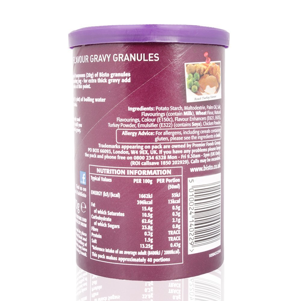 Bisto Gránulos De Salsa De Pavo 170g