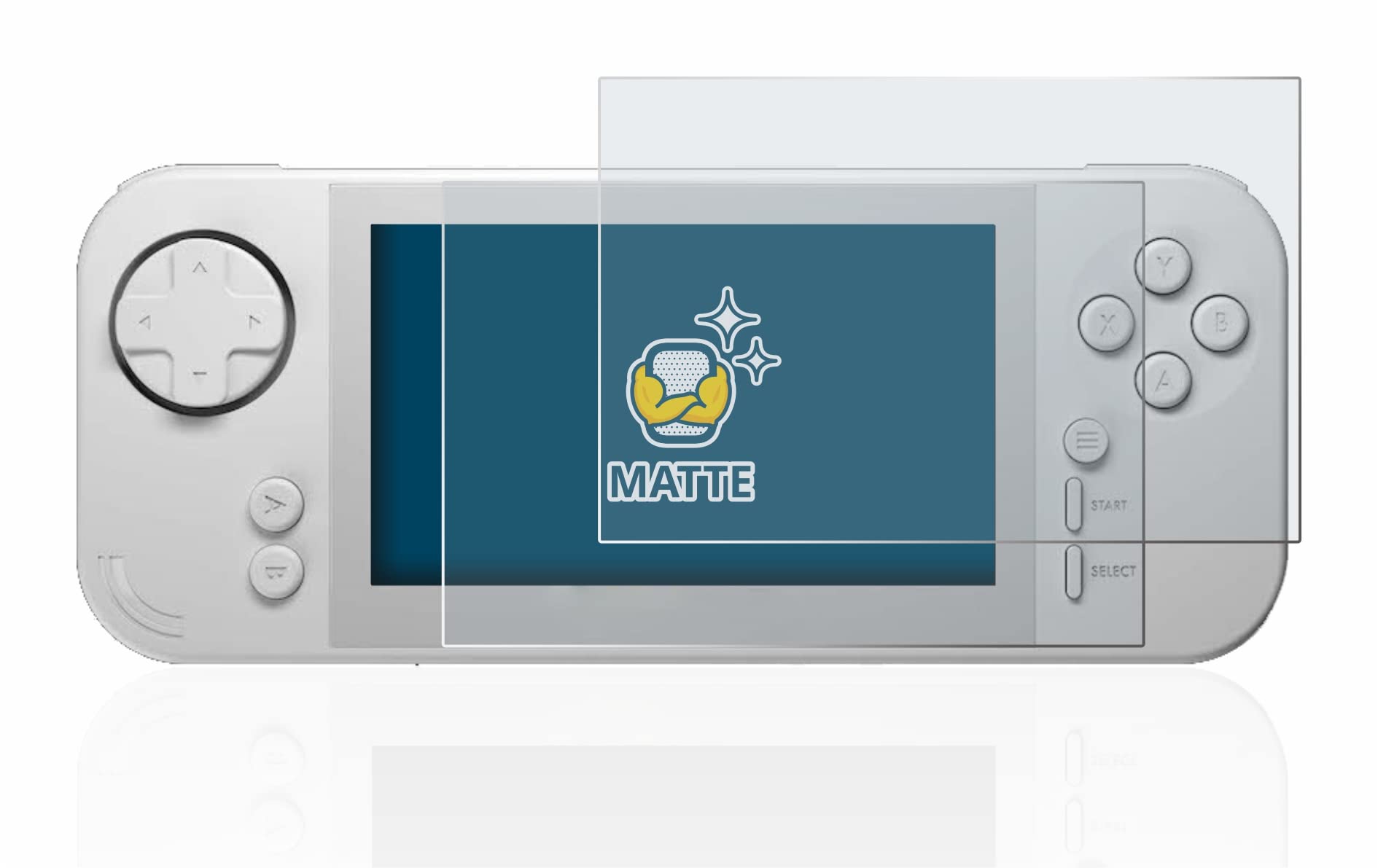 brotect 2-Pack Screen Protector Anti-Glare Compatible with Evercade EXP Screen Protector Matte, Anti-Fingerprint Protection Film