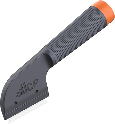 Slice 10497 Mini cuchilla con hoja de cerámica, reduce la tensión de la mano, cubierta de la hoja, dura 11 veces más, 1 paquete