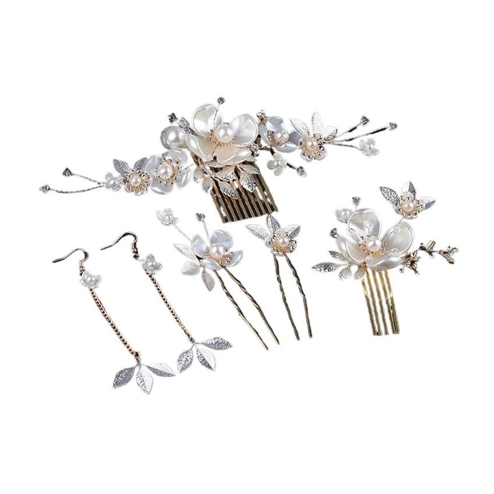 peigne à cheveux de mariée Accessoire for cheveux de mariage en perles d'inspiration