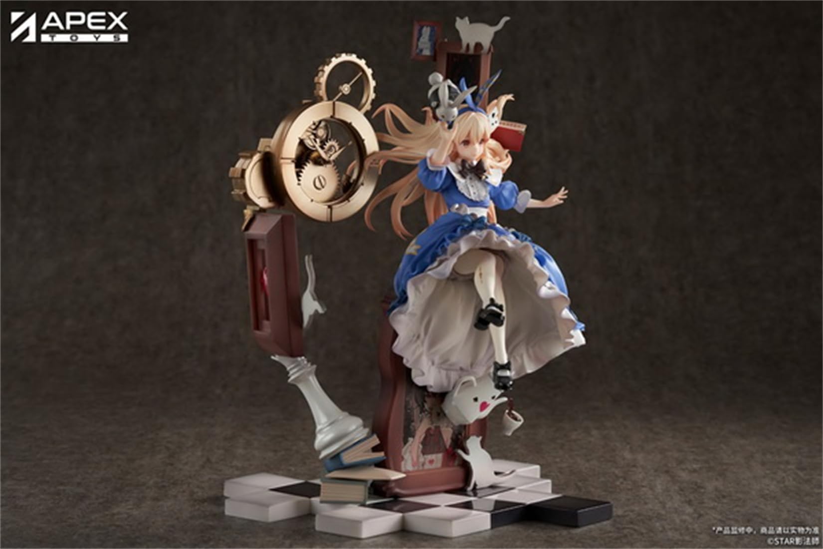 不思議の夢遊譚～夢入りの時間～アリス・リデル 1/7 完成品フィギュア 特典】不思議の夢遊譚～夢入りの時間～アリス・リデル 1/7 完成