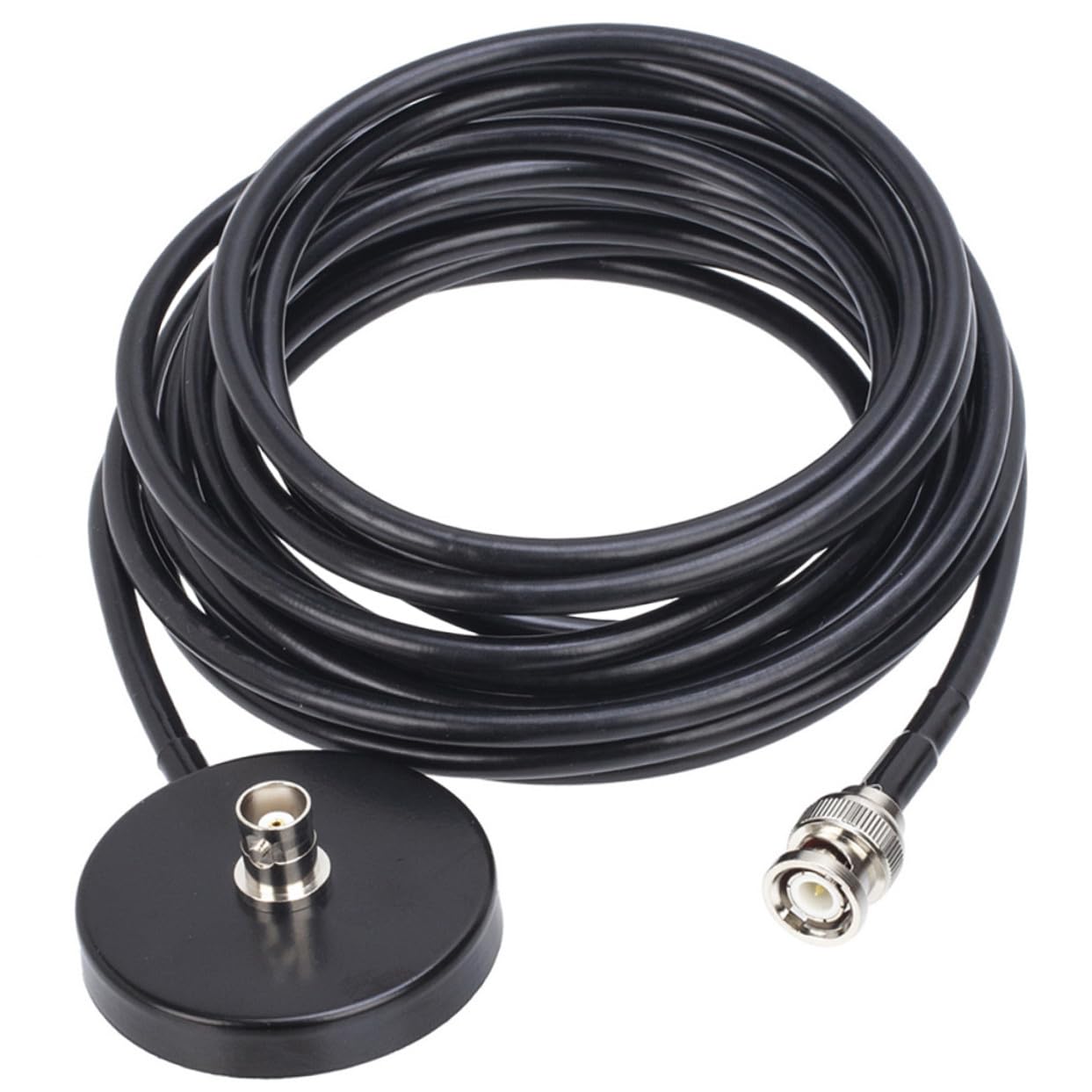 Support d'antenne magnétique à câble RG58 5m et connecteurs BNC robustes - 8