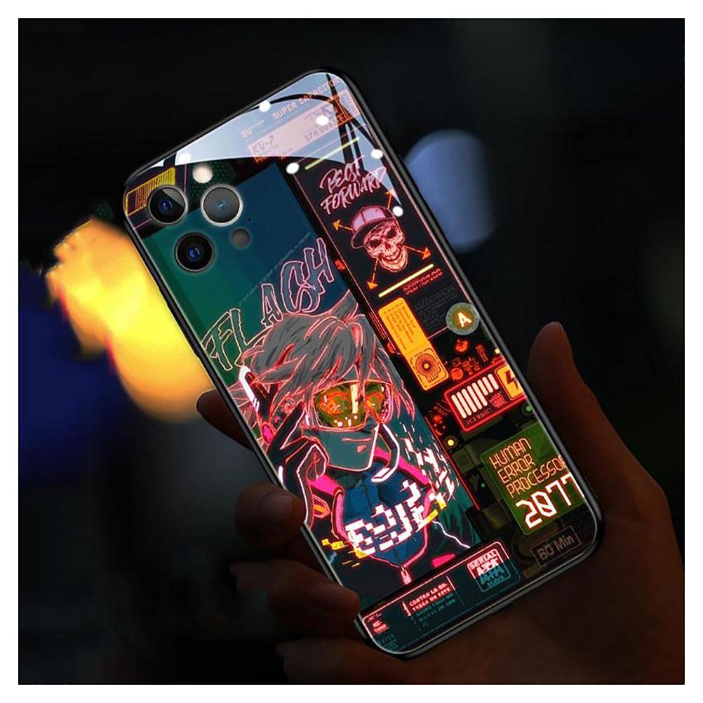 Amazon.co.jp: 音楽 着信で光るiphone11pro用ケース、スマートな