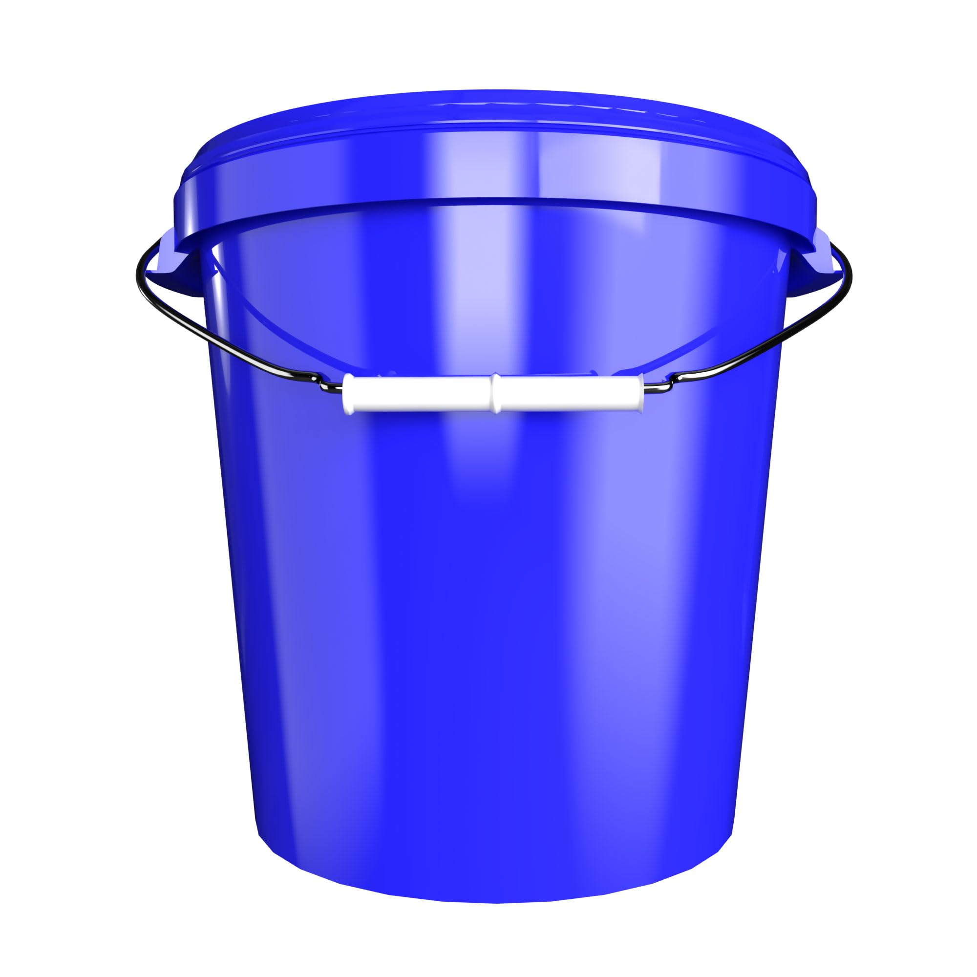 FixedByU 10 Contenitori con coperchio, 30L, realizzati in Germania, sicuri per alimenti, stabili, ermetici, secchio di stoccaggio per conservare alimenti, materiale per ufficio, camera dei bambini