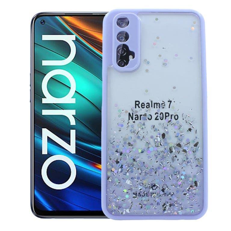 The Little Shop Back case Cover for Realme Narzo 20 Pro || Luxury Non Moving Glitter Shiny Glitter Back case Cover for Girls and Women || Drop Protection Cover || Soft TPU, Anti Scratch! (B0BGQ8C865) Amazon Price History, Amazon Price Tracker
