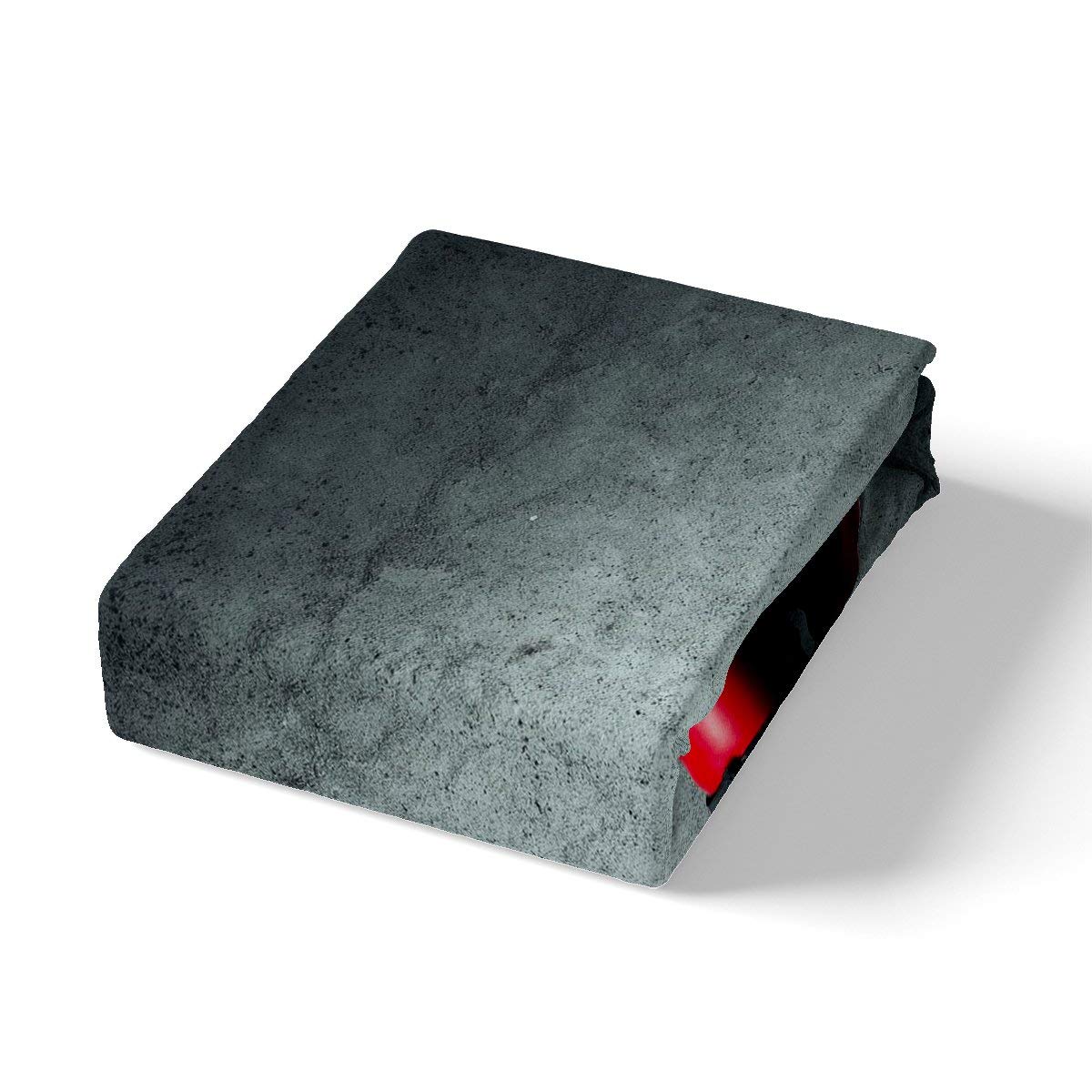 Feelyou Boxing Bed Sheets Sports Theme Bed Sheet Set for Kids Boys Girls Men Red Boxing Gloves Pattern Bedding Set Pugilism Games Design Fitted Sheet with 2 Pillowcases 3Pcs Bedding Queen