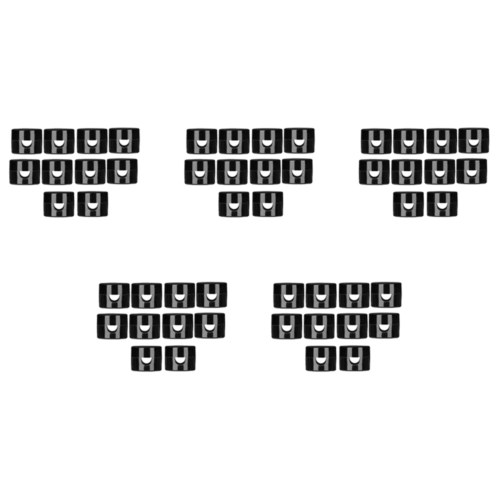 Ctrlzs Light/Black 50Pcs Hook For Ceiling Hanging ,Diy Lamp Hanging Electric Wire Cable Cord Chandelier Fixture Hardware Hook