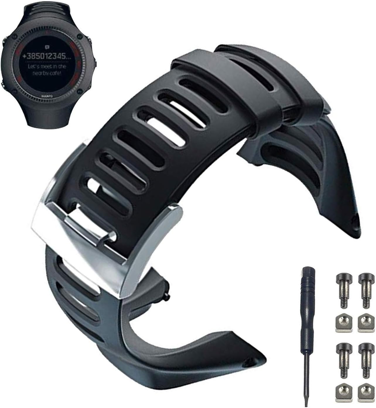 Ruentech Cavo di ricarica di ricambio compatibile per Suunto 5/per Suunto 3 Fitness/Ambit 1 2 3/Spartan Trainer Wrist Hr/Suunto Traverse/Traverse Alpha/per Suunto Kailash