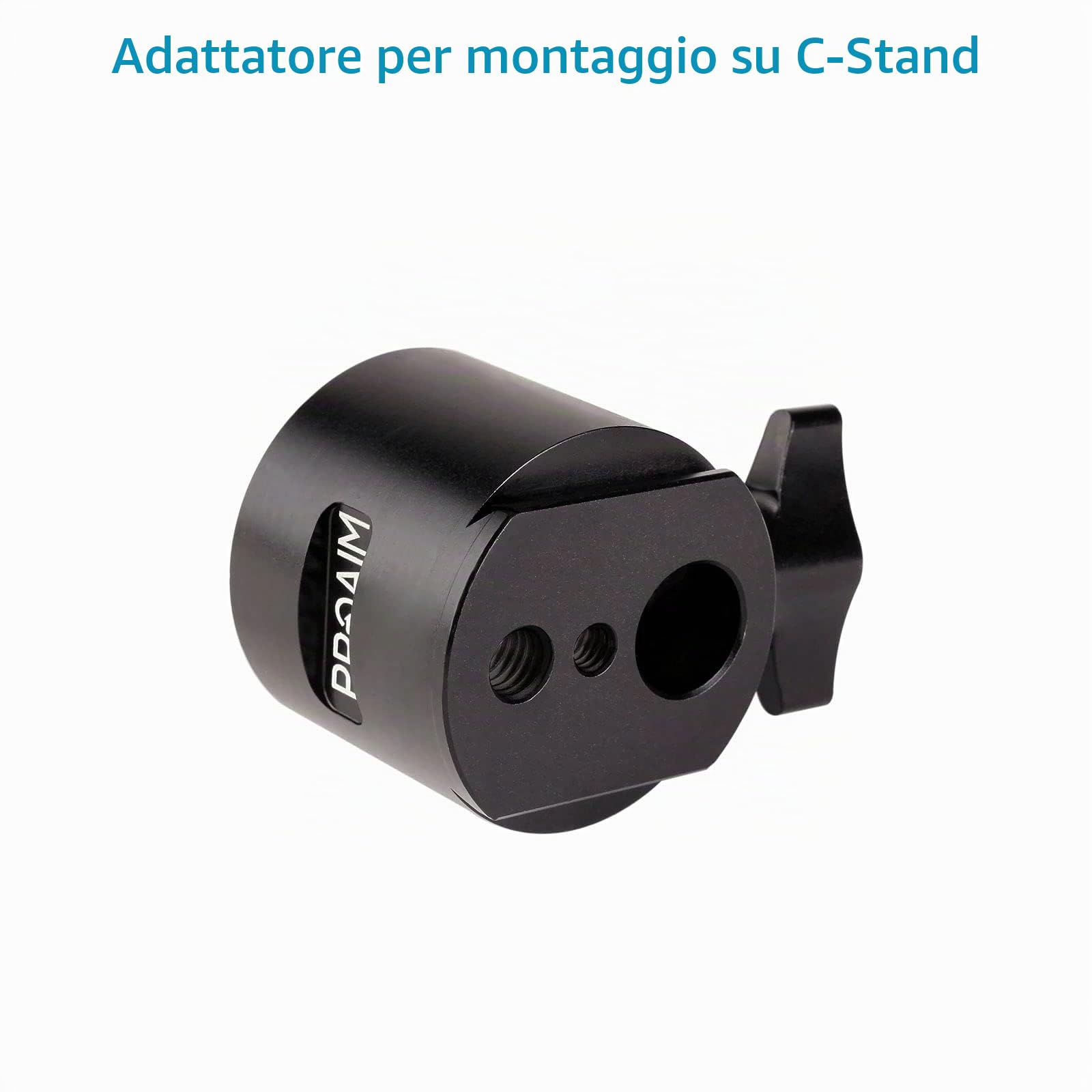 Proaim stazione di lavoro universale per laptop per riprese in rete, dimensioni 40,6x13 m, Postazione di lavoro più conveniente per fotografi e registi, supporto da scrivania in alluminio su C-Stand