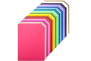 60 sheets A4 Cardstock Paper in 28 Assorted Colors