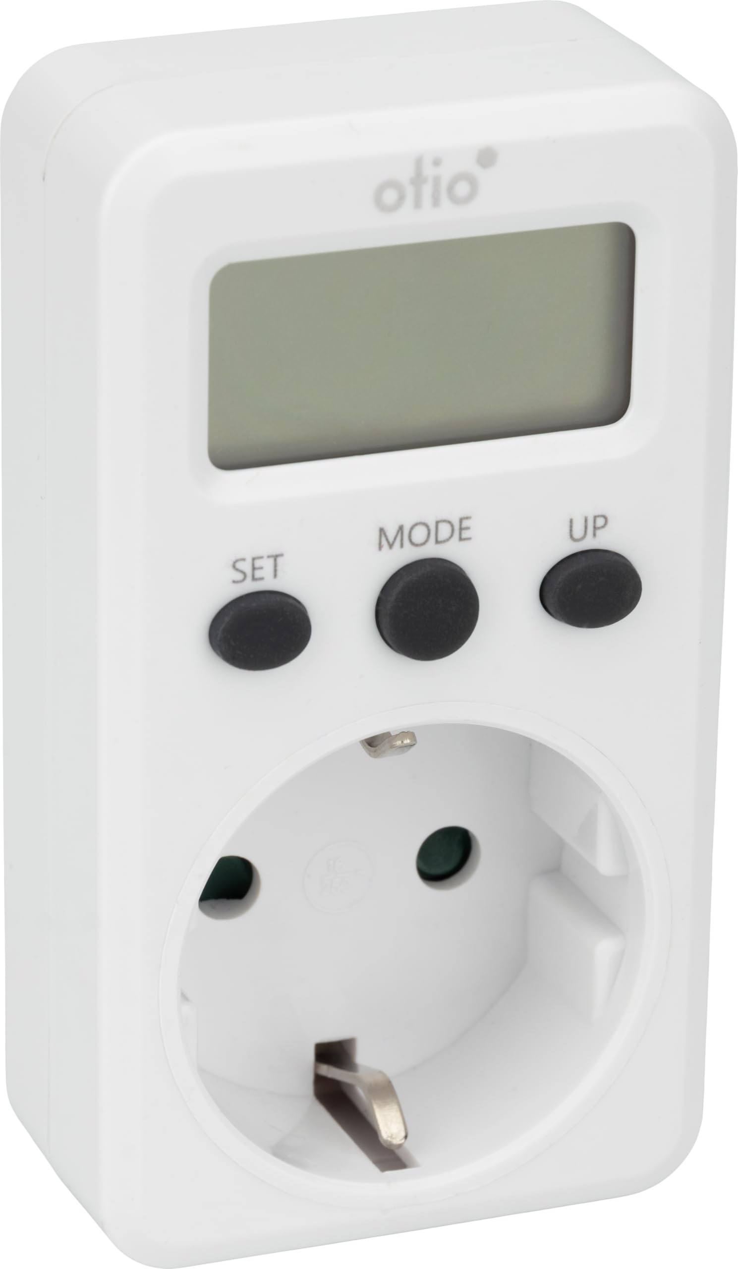 Otio Contrôleur de consommation électrique Schuko - Blanc