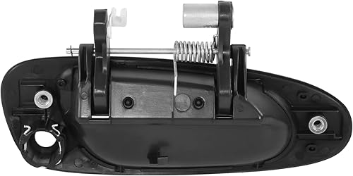 Miniatura 6 de DNA MOTORING Manija de puerta exterior delantera izquierda compatible con Honda Accord Coupe 03-07, con orificio de cerradura, negro, OEM-DHO-01089