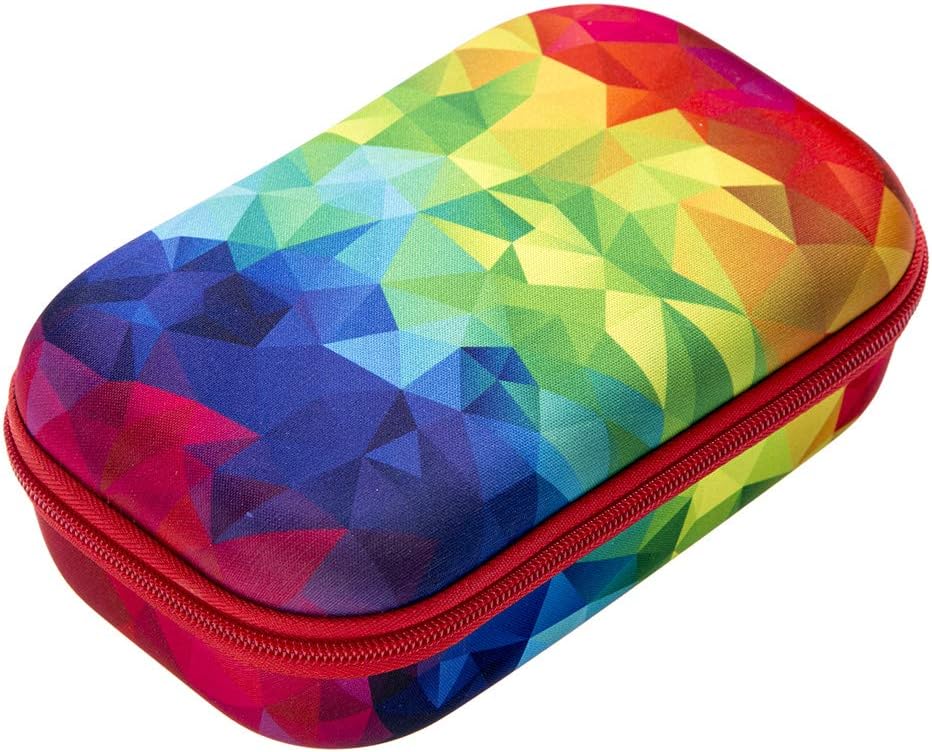 ZIPIT Colorful Pencil Case for Girls Cute Pencil Box for School Large Capacity Stationery Organizer Box, Kaleidoscope - Image 3