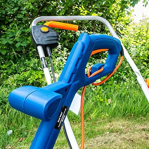 Hyundai 32cm 320mm Corded Electric Lawn Mower And 25cm 250mm Grass Trimmer Bundle, 3 Cutting Heights, 25l Grass Collector, 10m Power Cable With 3 Year Warranty