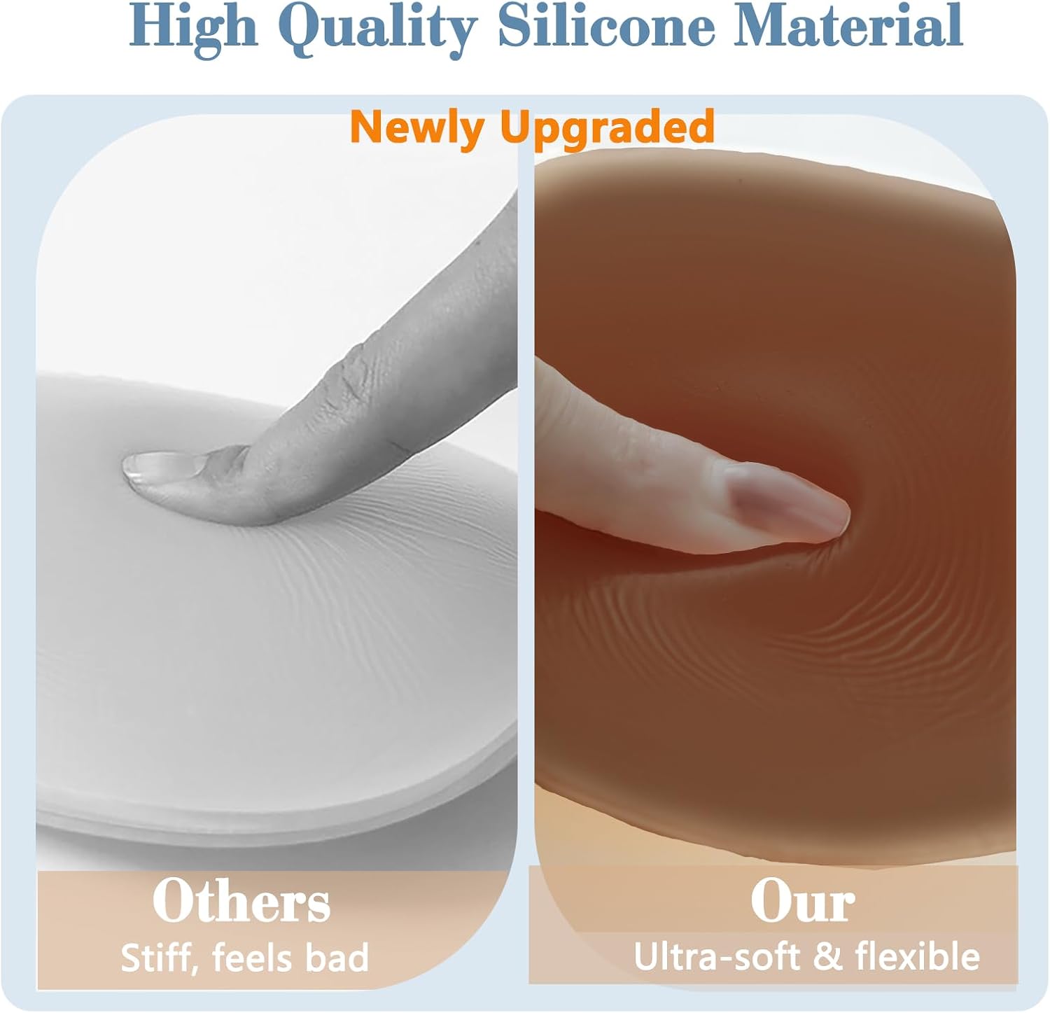 Sticky Silicone Hip Pads for Women - Adhesive Butt Pads Lift Inserts, Anti-Slip hip dip pads Shapewear Enhancers