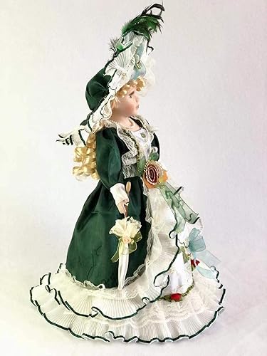 Miniatura 2 de Jmisa - Muñeca Victoria de porcelana de 16 pulgadas