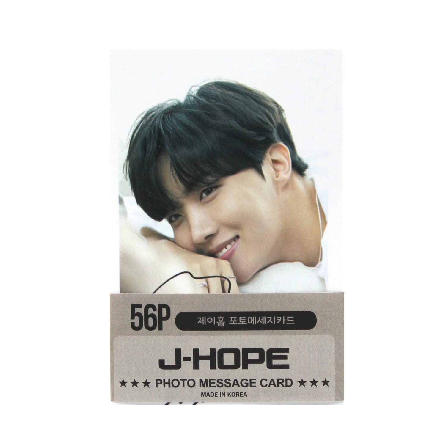 K-POP IDOL Group New Photo Message Card 56pcs set (Postcard / 56sheets) or Transparent Card 25pcs set (BTS J-HOPE)