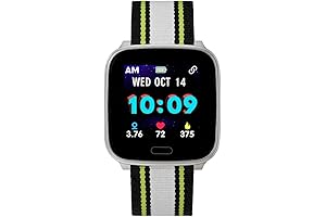 iConnect By Timex Kids Active Smart Watch With Heart Rate Notifications and Activity Tracking