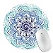 Beautiful Mandala Flower, Non-Slip Rubber Round Mouse Pad Perfect for Working and Gaming